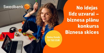 Piesakiet komandu šī gada Biznesa skiču konkursam līdz 21. janvārim